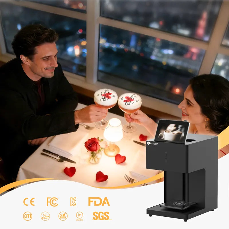 Evebot Kaffee drucker EB-FC Farbdrucker