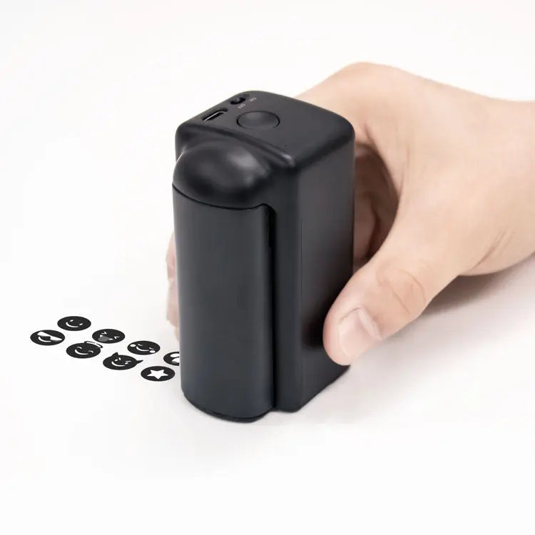 Evebot PrintInd — 可攜式手持式噴墨印表機噴碼機，搭配快乾墨水匣，適用於各種材質表面列印 Evebot