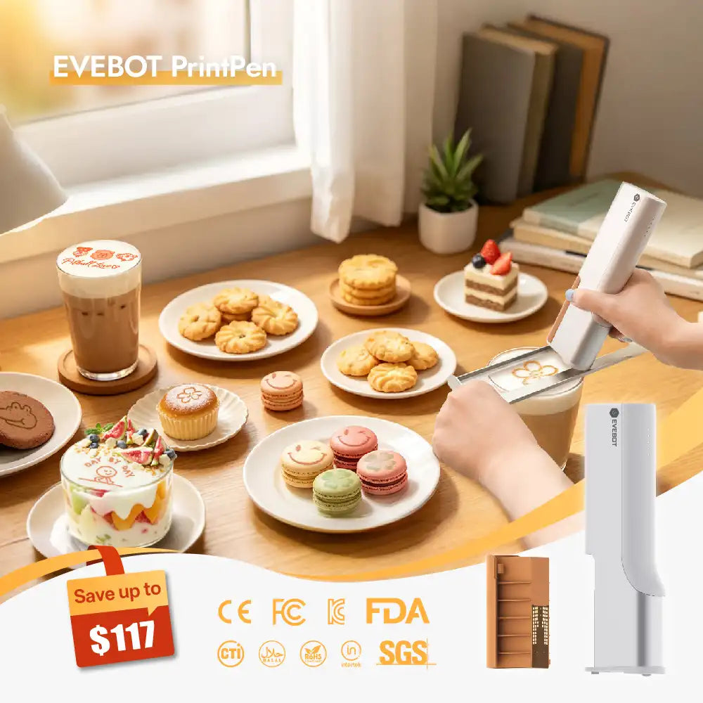 Evebot Food-grade Portable PrintPen Evebot