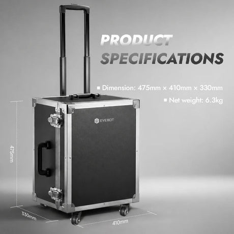 Premium Flight Case for Coffee Printer Machine Evebot