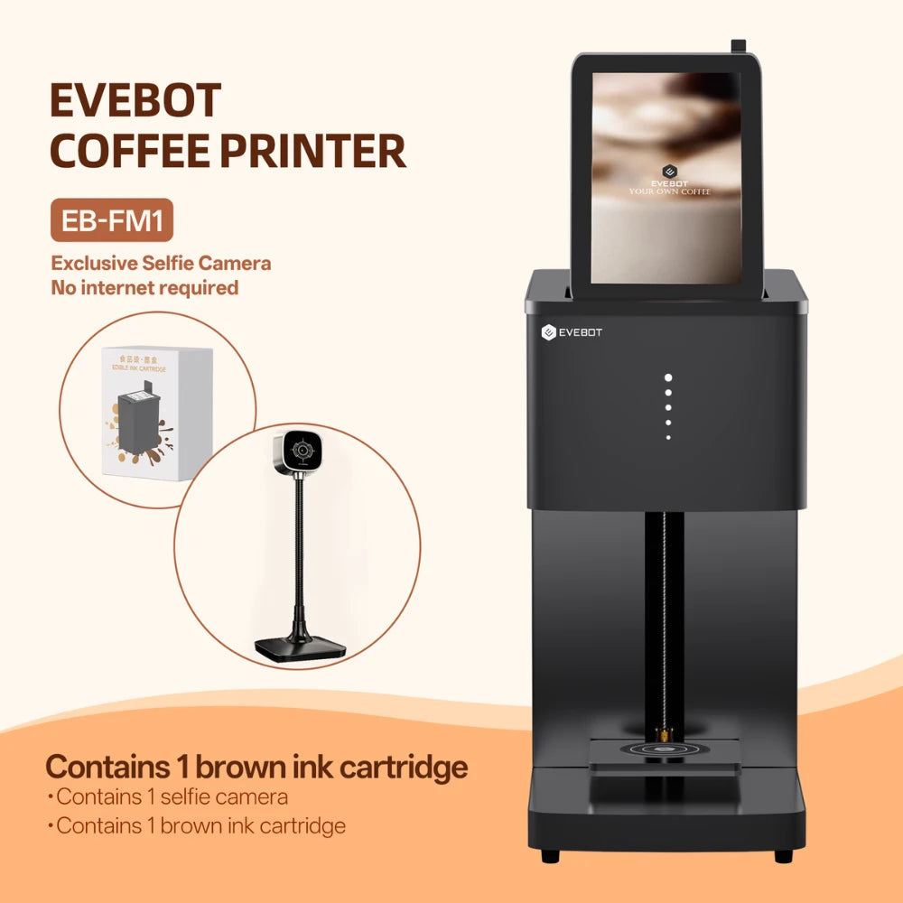 Evebot EB-FM1 Mini Drink Printer Evebot